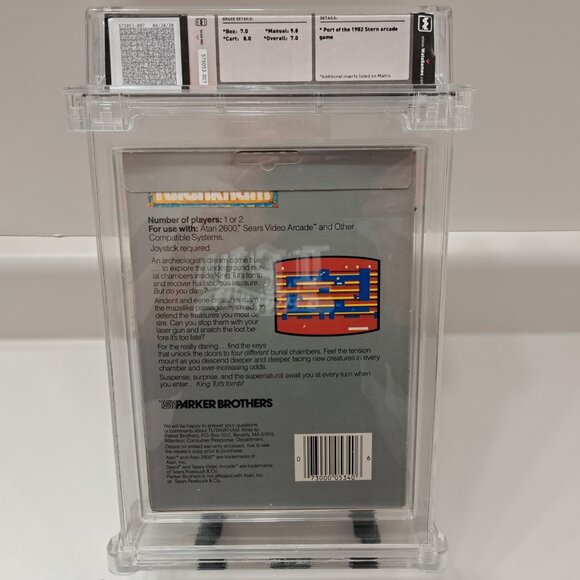 Atari 2600/Sears Tutankham Video Arcade CIB Works Complete WATA 7.0 - Picture 2 of 8